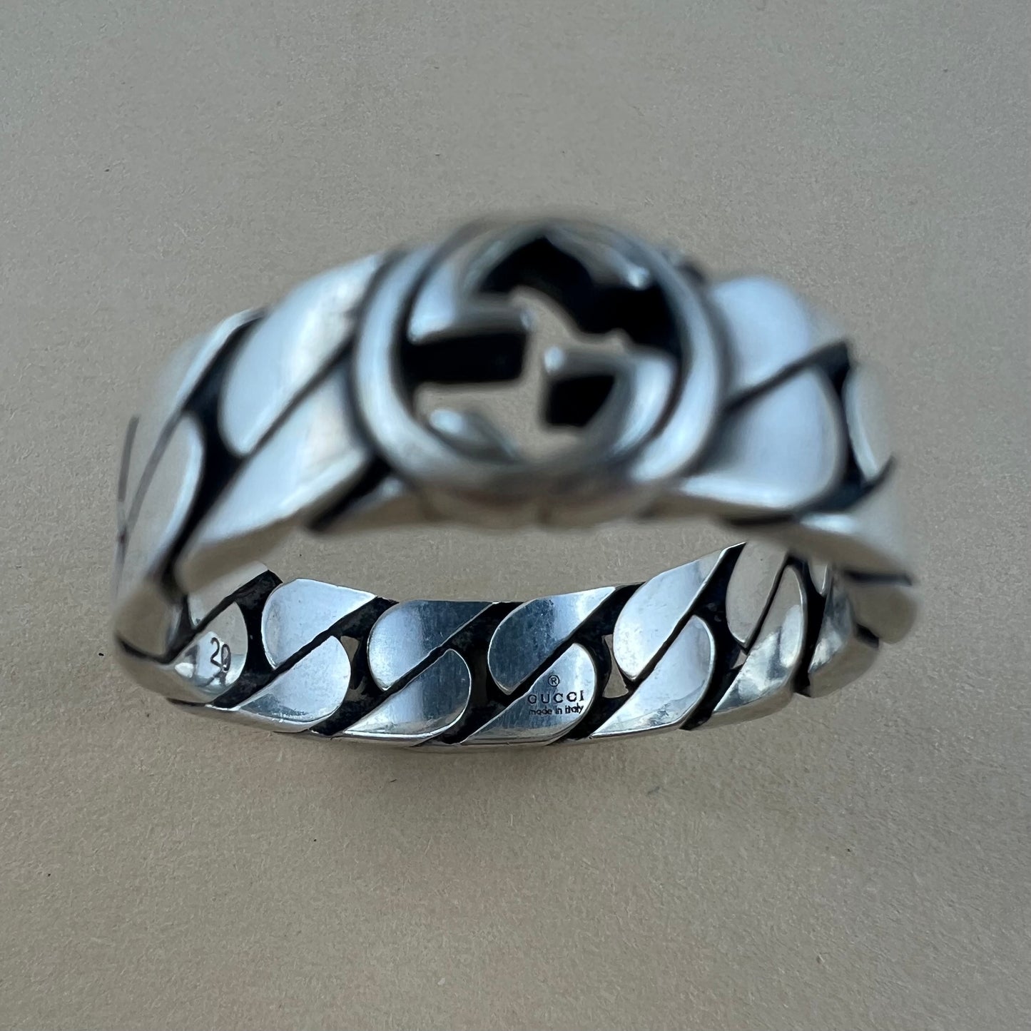 Gucci Ring mit original Stoffbeutel