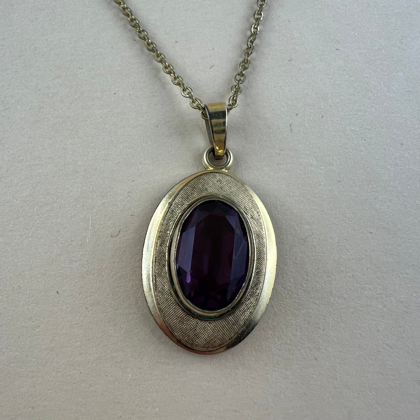 Double Kette und Anhänger mit 333 Gold Verschluss