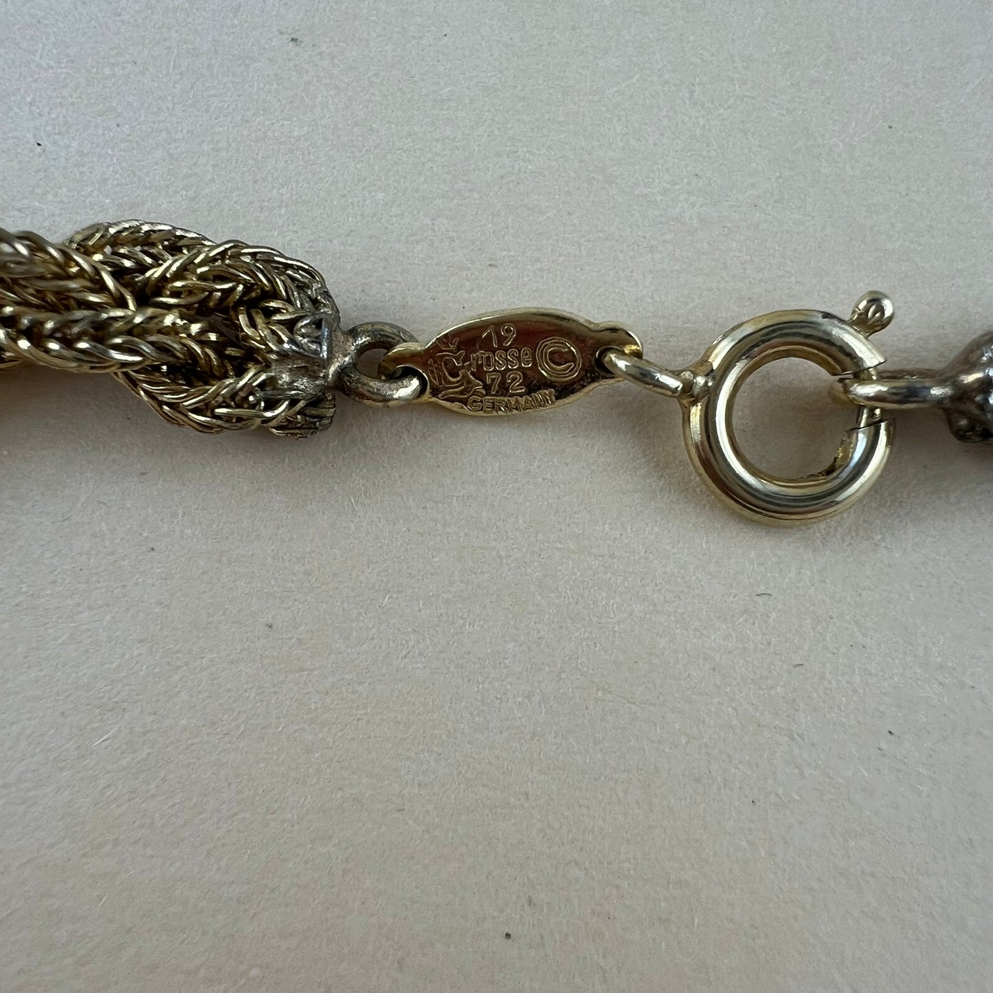 Vintage Kette von Grosse von 1972