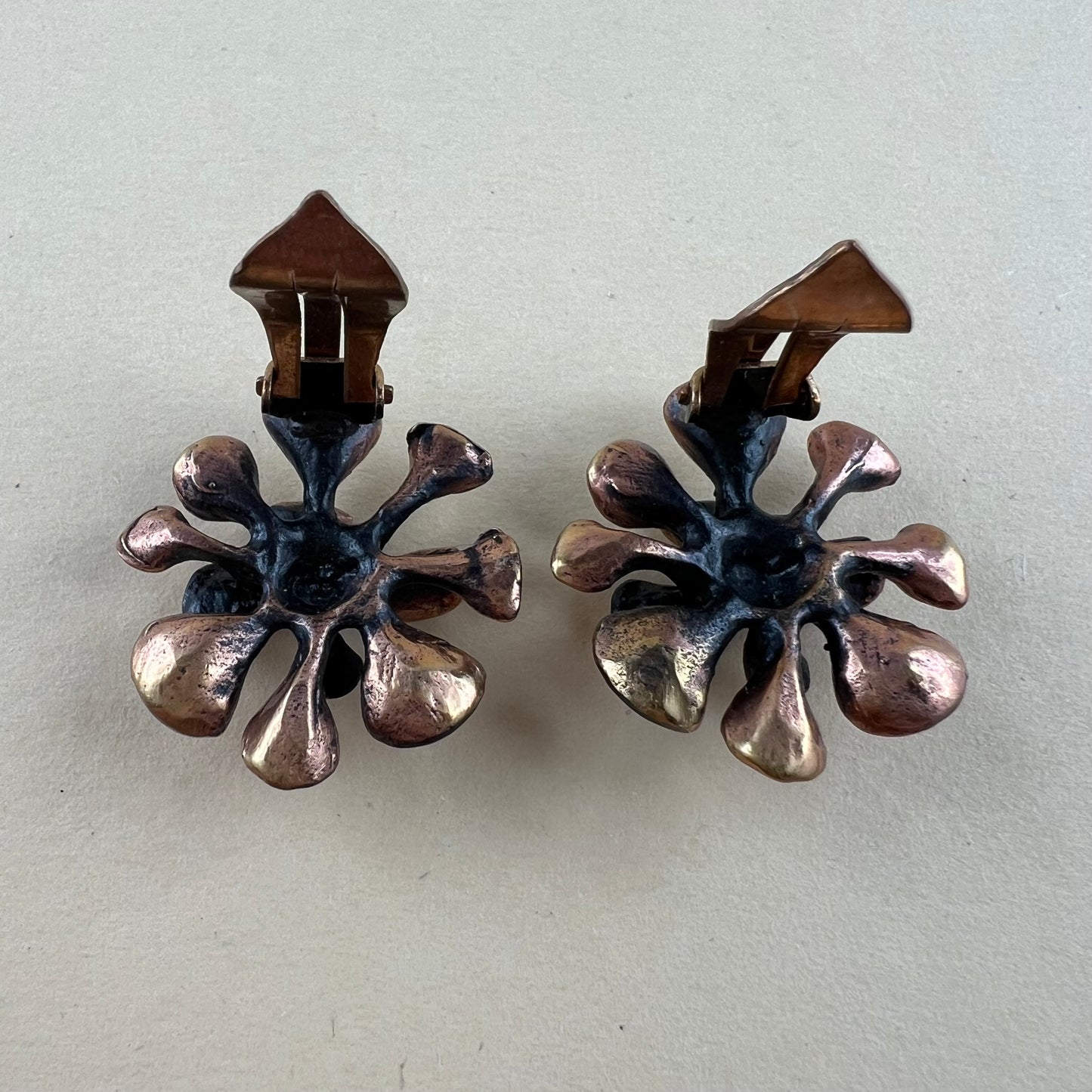 Ohrclips Finnische Bronze