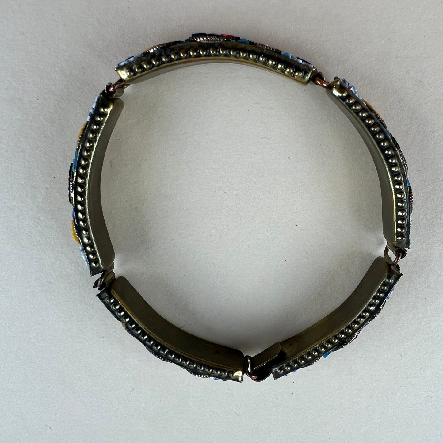 Italisches Mosaik Armband Venezianische Millefiori