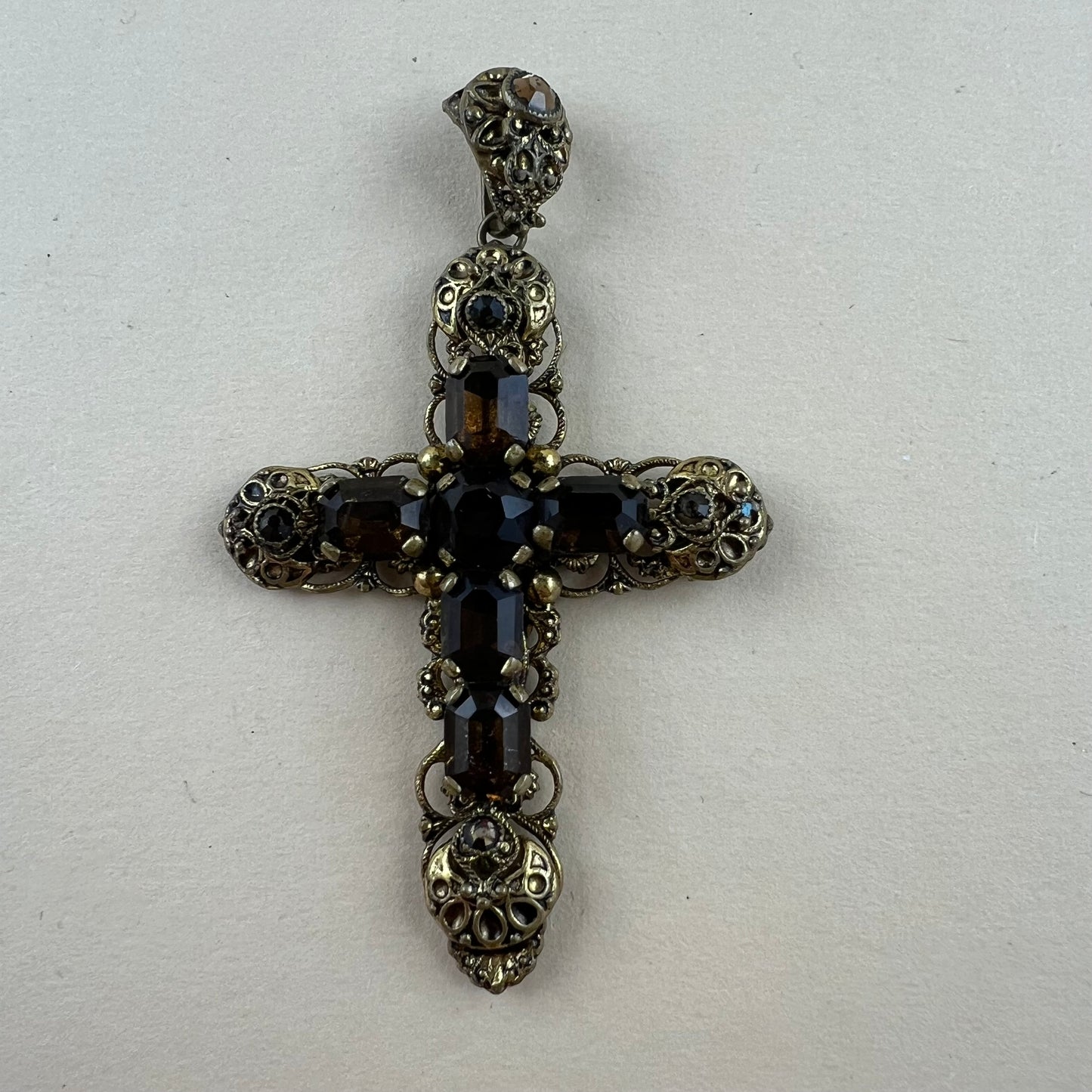 Antiker Kreuz Anhänger Tschechien