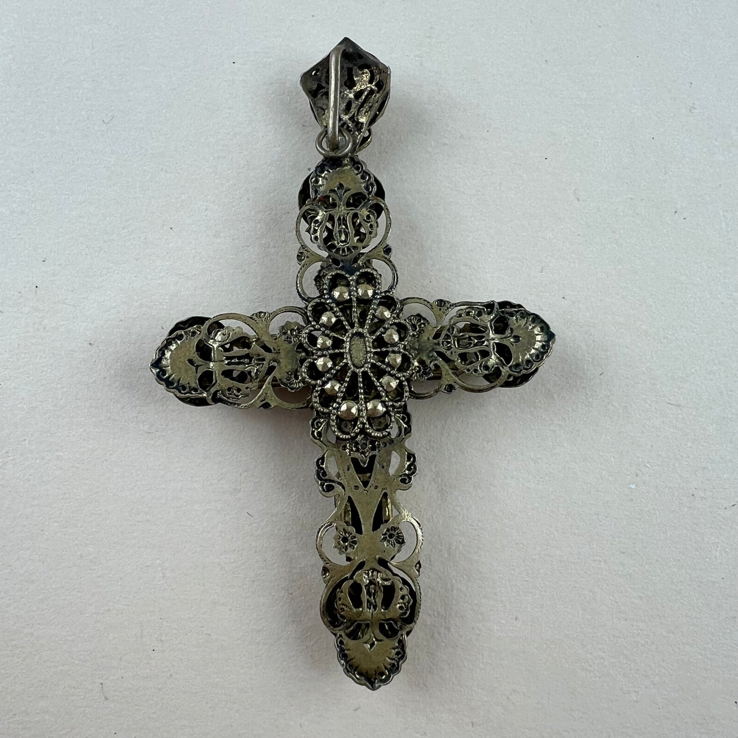 Antiker Kreuz Anhänger Tschechien