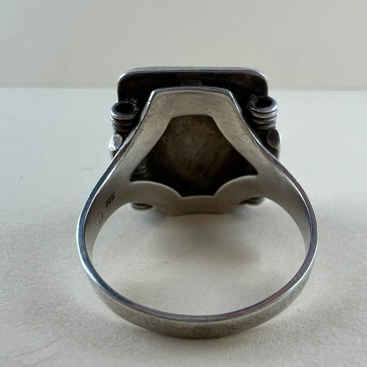 835 Silber Herrenring von Fischland