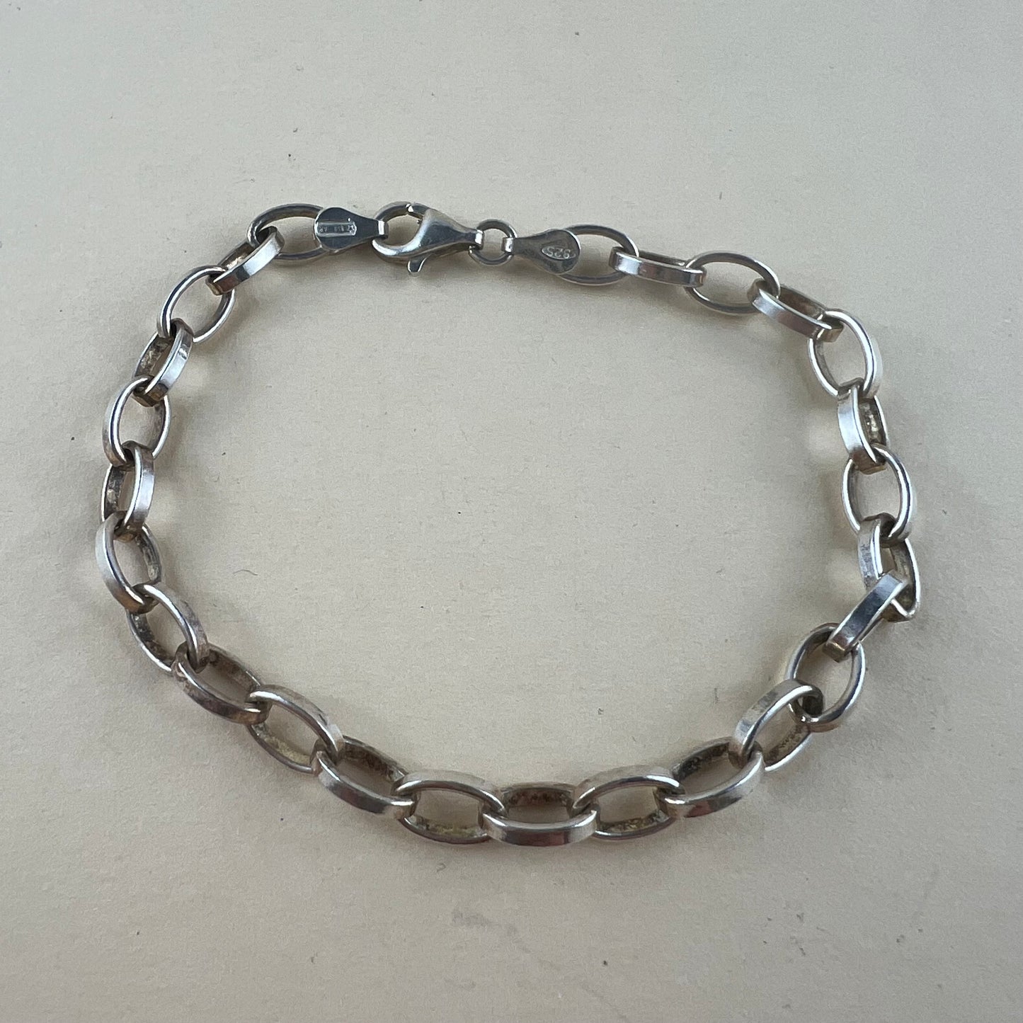 925 Silber Armband Vintage Italy
