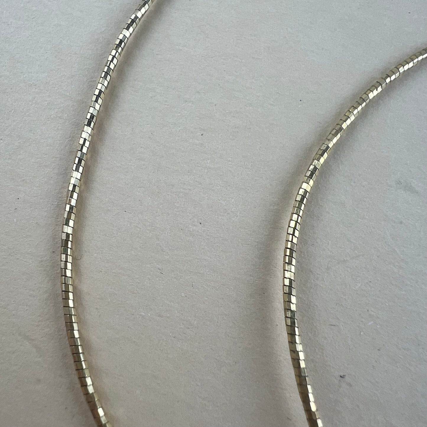 925 SIlber Kette vergoldet
