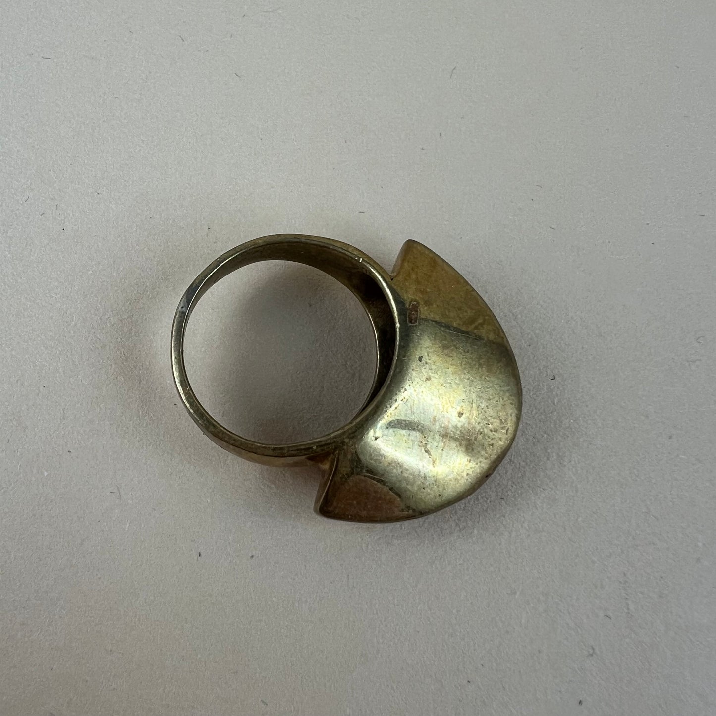 Vintage Bronze Ring Unikat