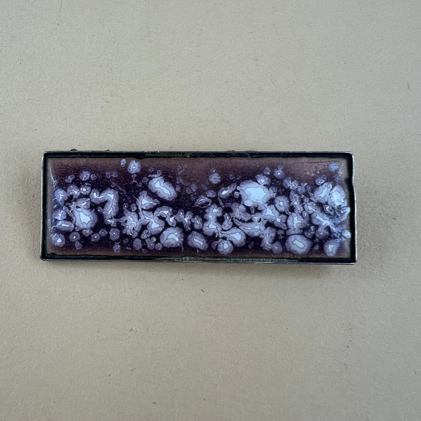 Brosche Emaille Vintage