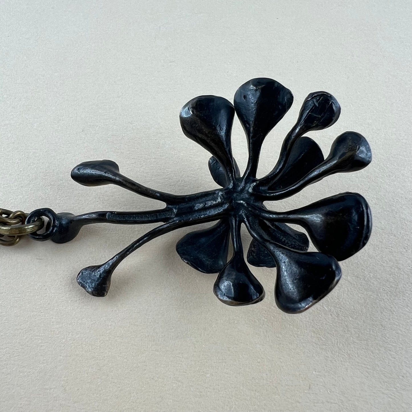 Finnische Bronze Anhänger mit Kette