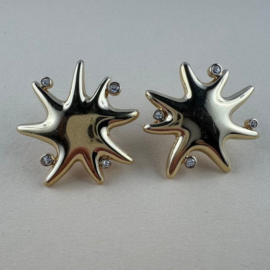 Stern Ohrclips von Pierre Lang