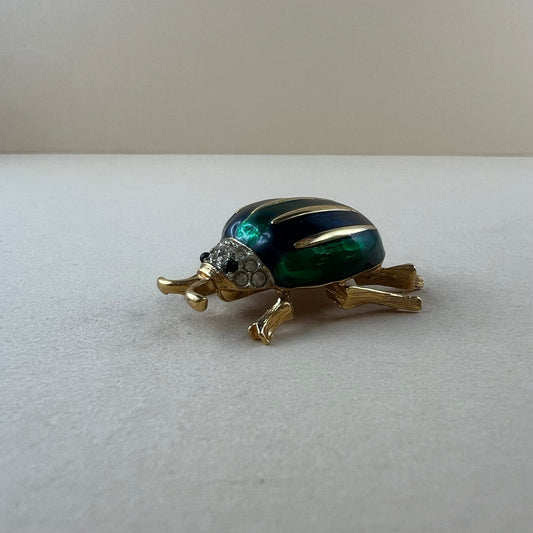 Vintage Brosche Käfer von D‘Orlan