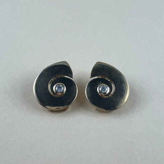 Ohrclips in Schneckenform von Pierre Lang