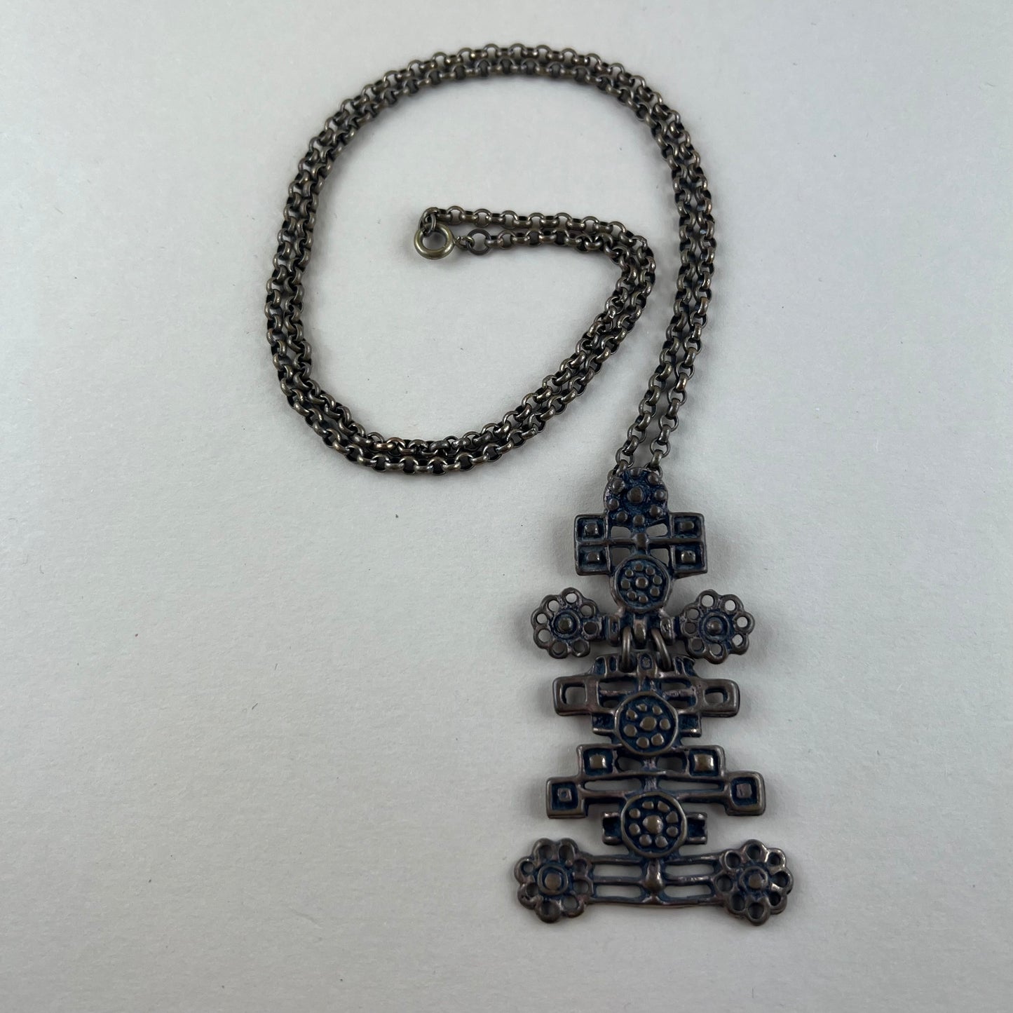 Anhänger mit Kette Finnische Bronze von Uni David Andersen