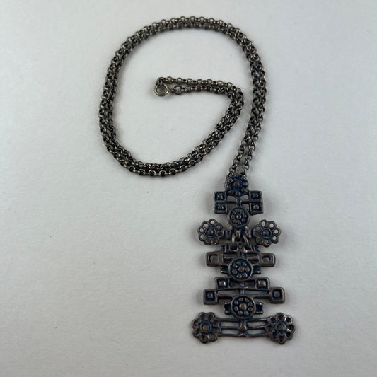 Anhänger mit Kette Finnische Bronze von Uni David Andersen