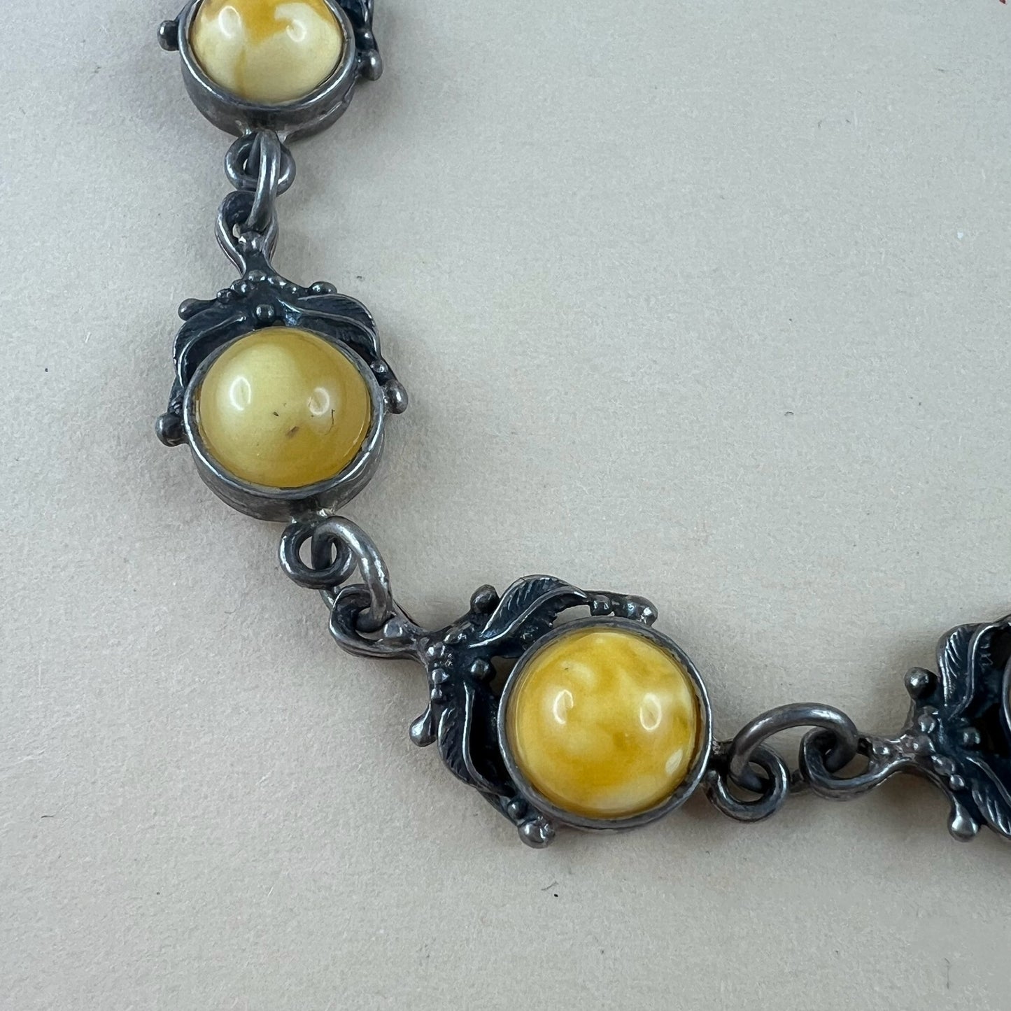 Armband mit Butterscotch Bernstein