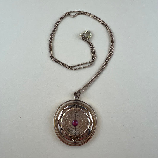 Vintage Kette mit Anhänger Double