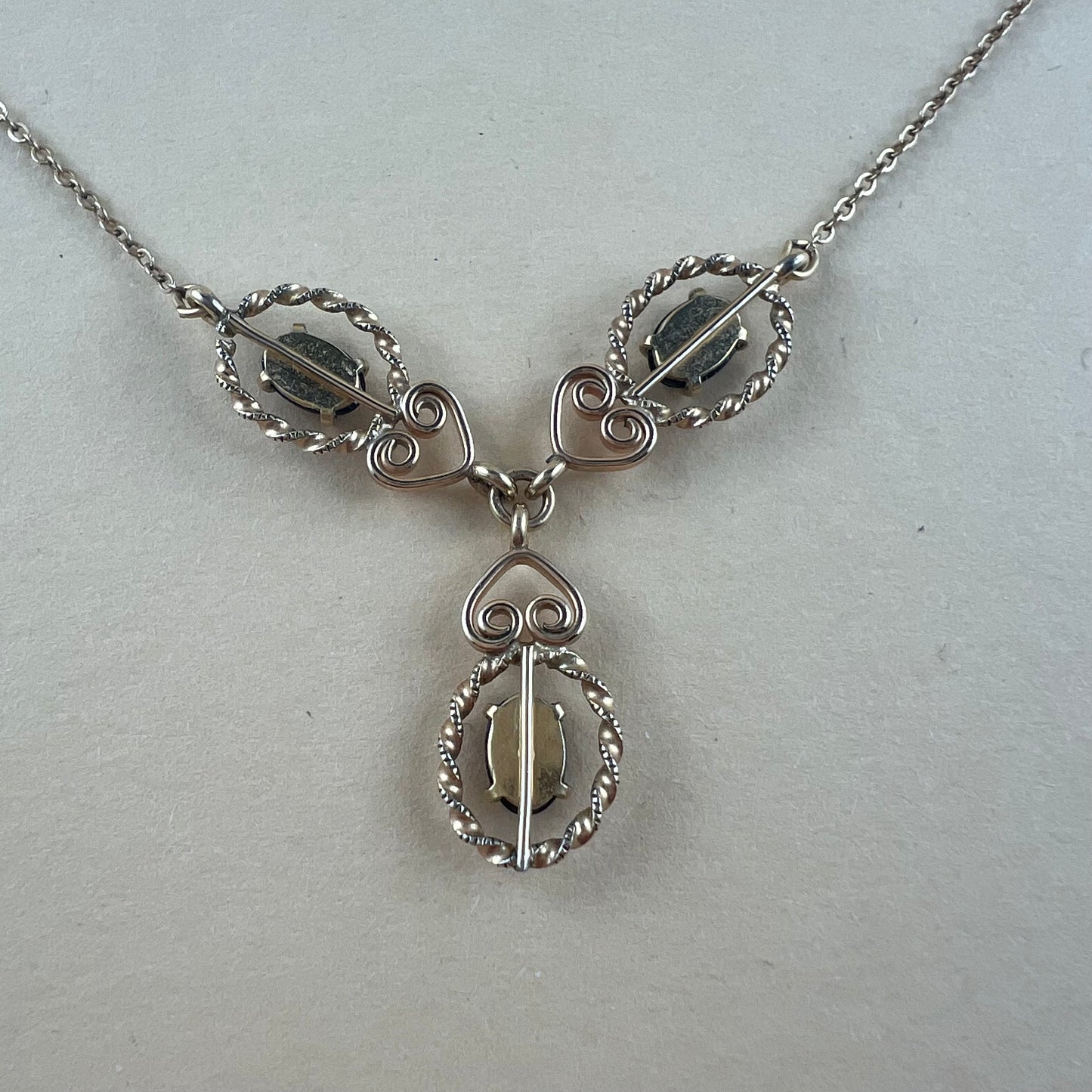 Vintage Kette mit Anhänger von Krementz