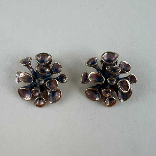 Ohrclips Finnische Bronze