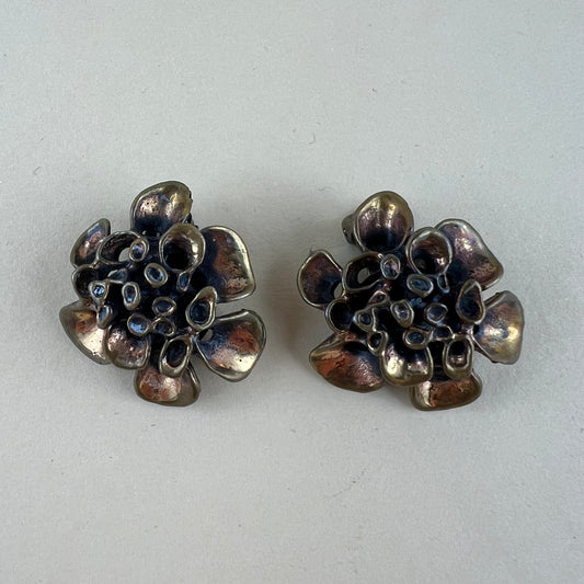 Ohrclips Finnische Bronze