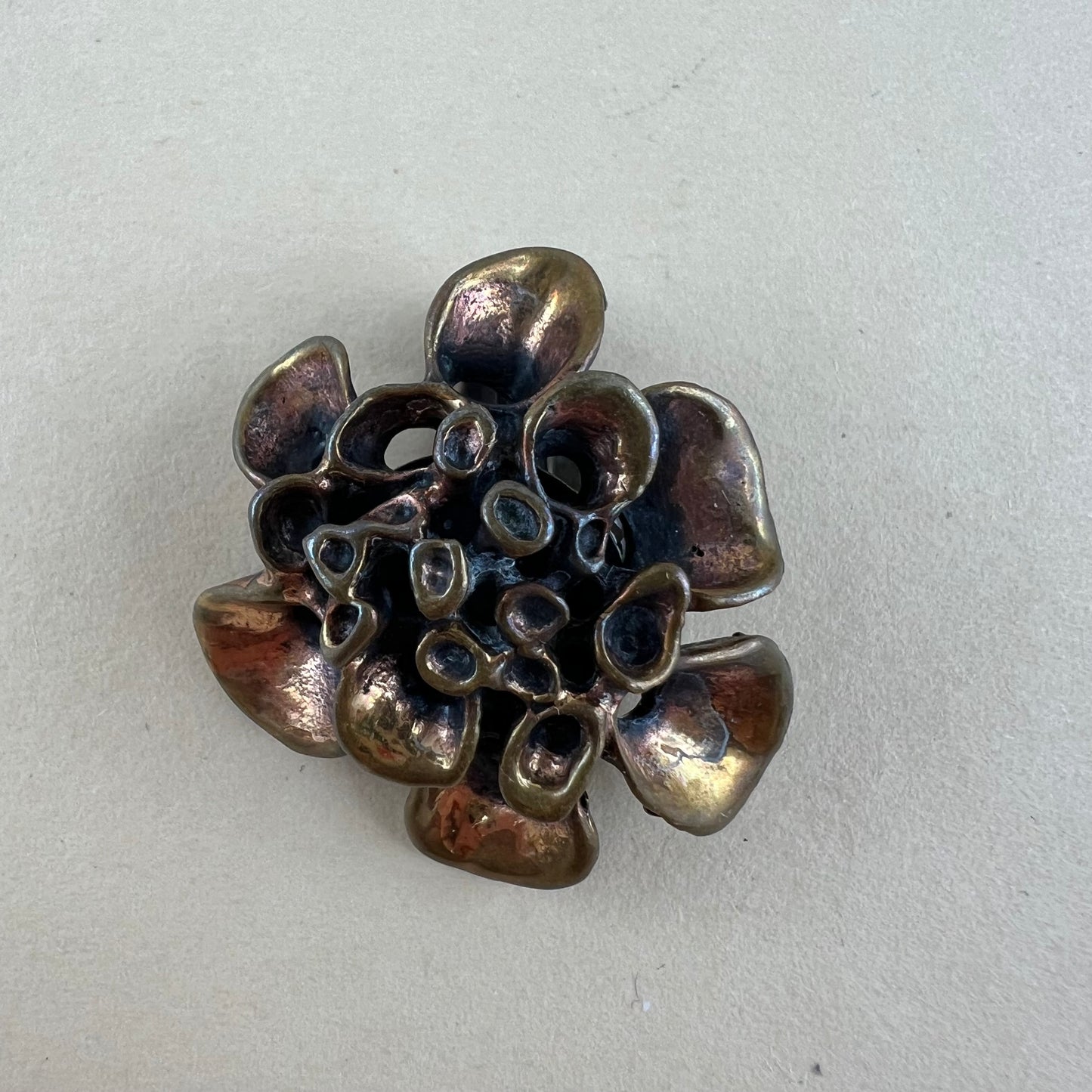 Ohrclips Finnische Bronze