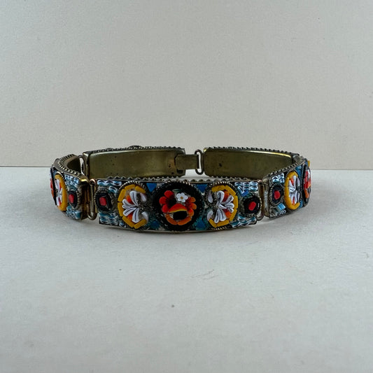 Italisches Mosaik Armband Venezianische Millefiori