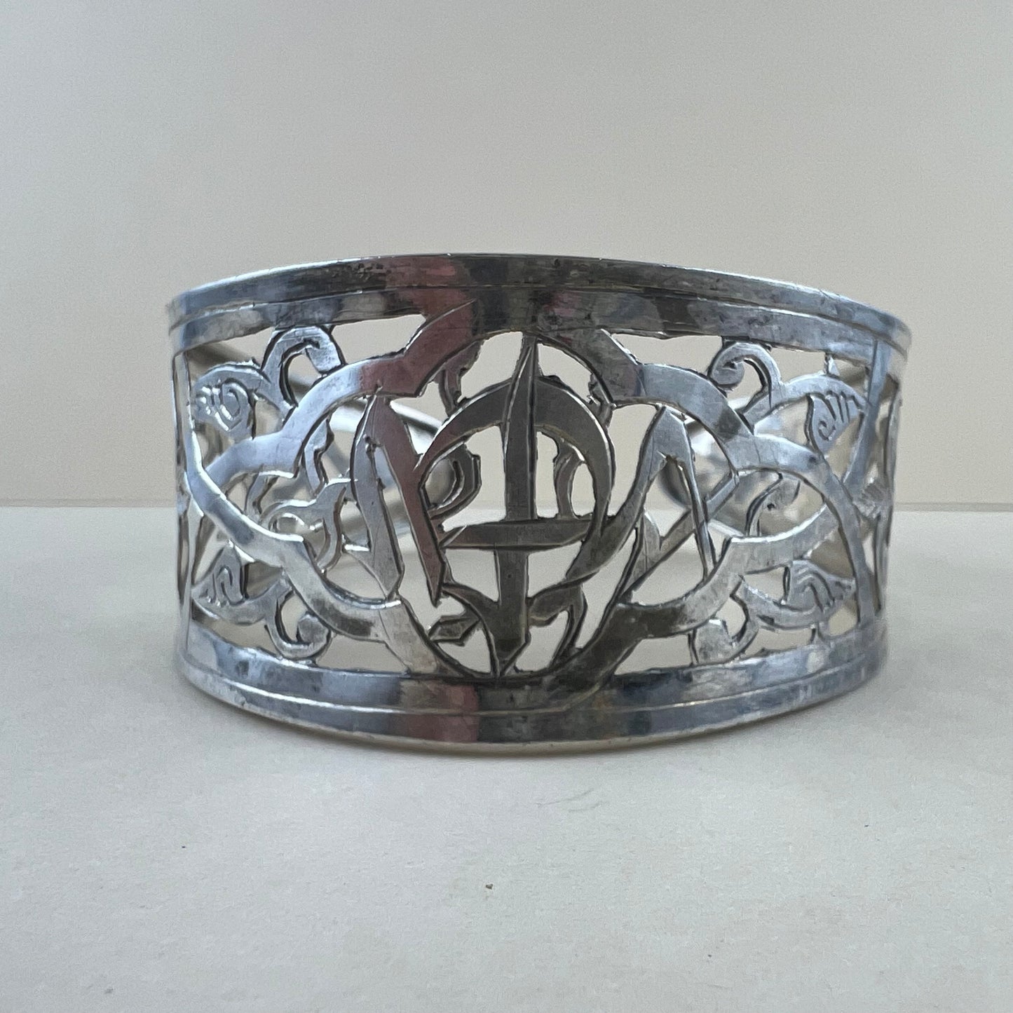 Vintage Silberarmreif Handmade
