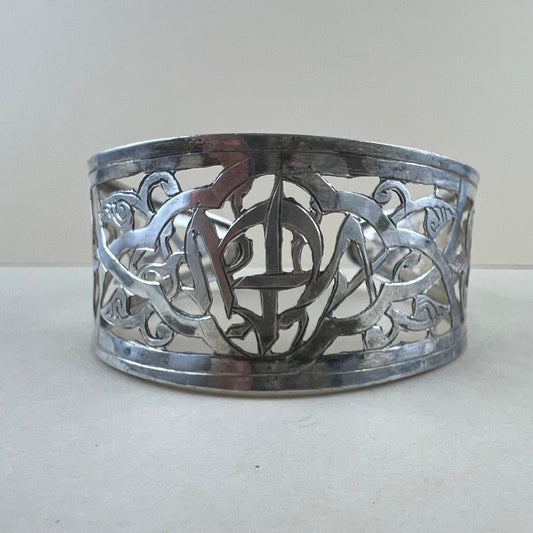 Vintage Silberarmreif Handmade