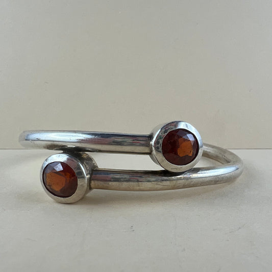 925 Silber Vintage Armreif Handmade