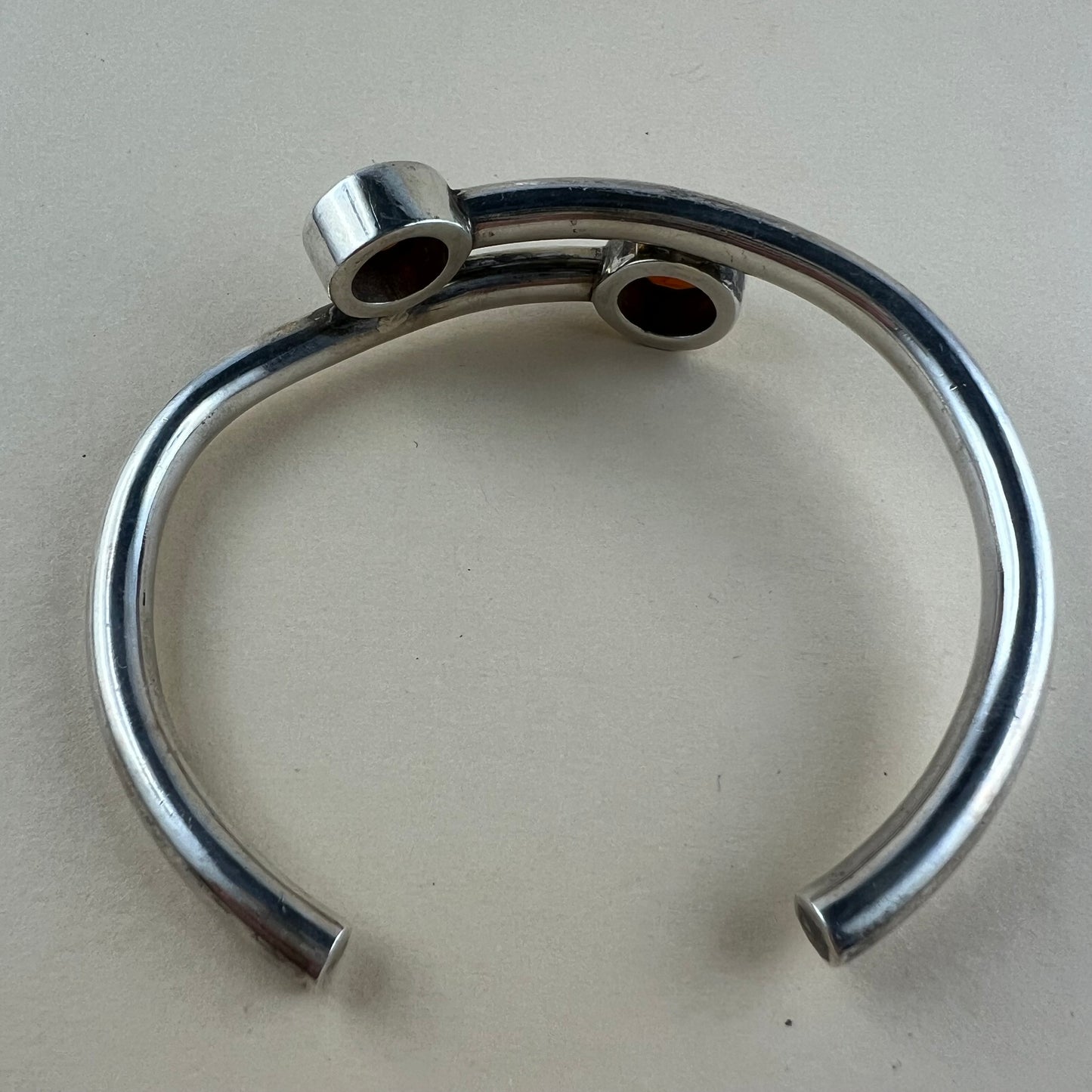925 Silber Vintage Armreif Handmade