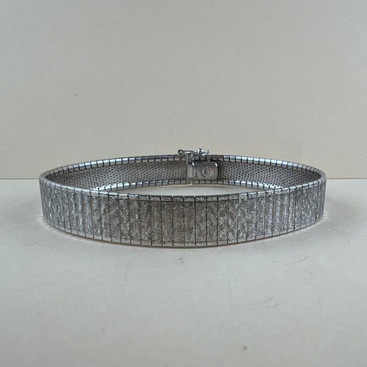 835 Silber Armreif Vintage