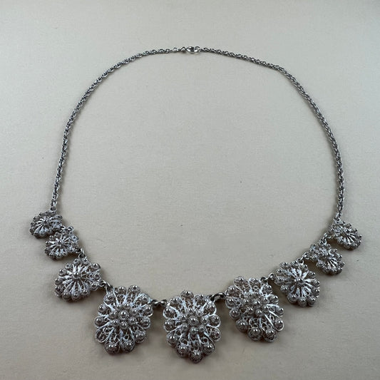 925 Silber Vintage Kette