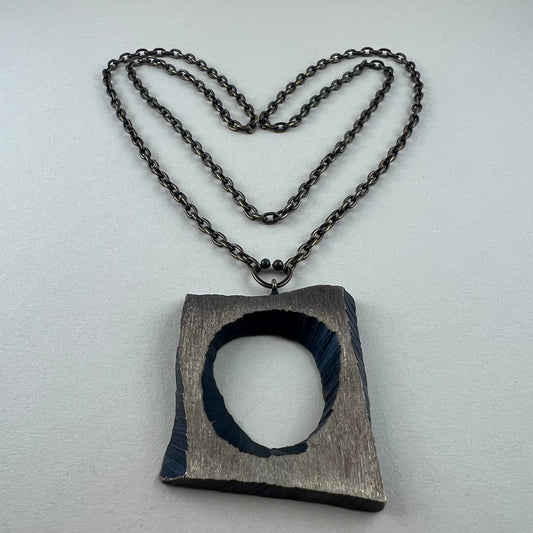 Anhänger mit Kette Finnische Bronze Karl Laine