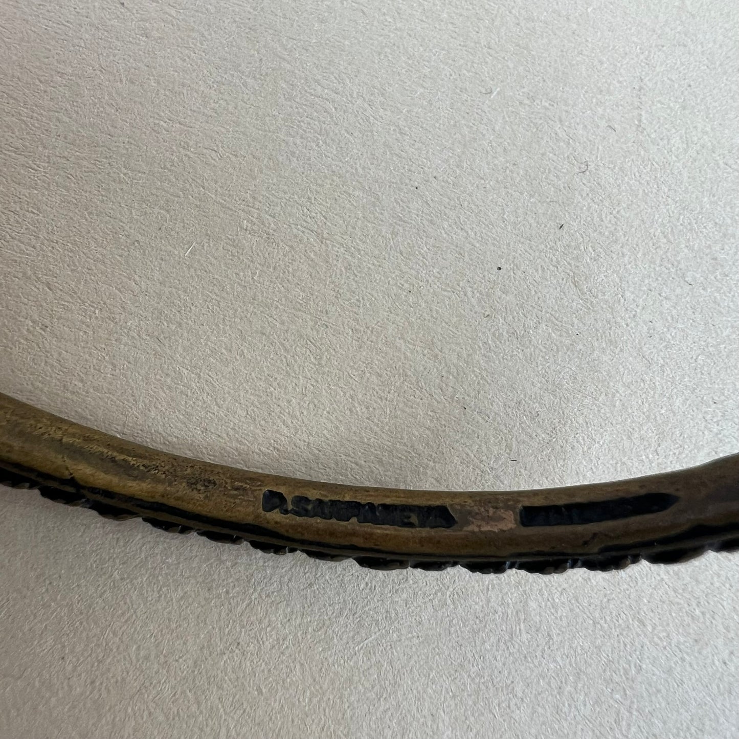 Armreif Finnische Bronze P. Sarpaneva