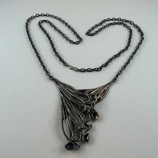 Finnische Bronze Anhänger mit Kette