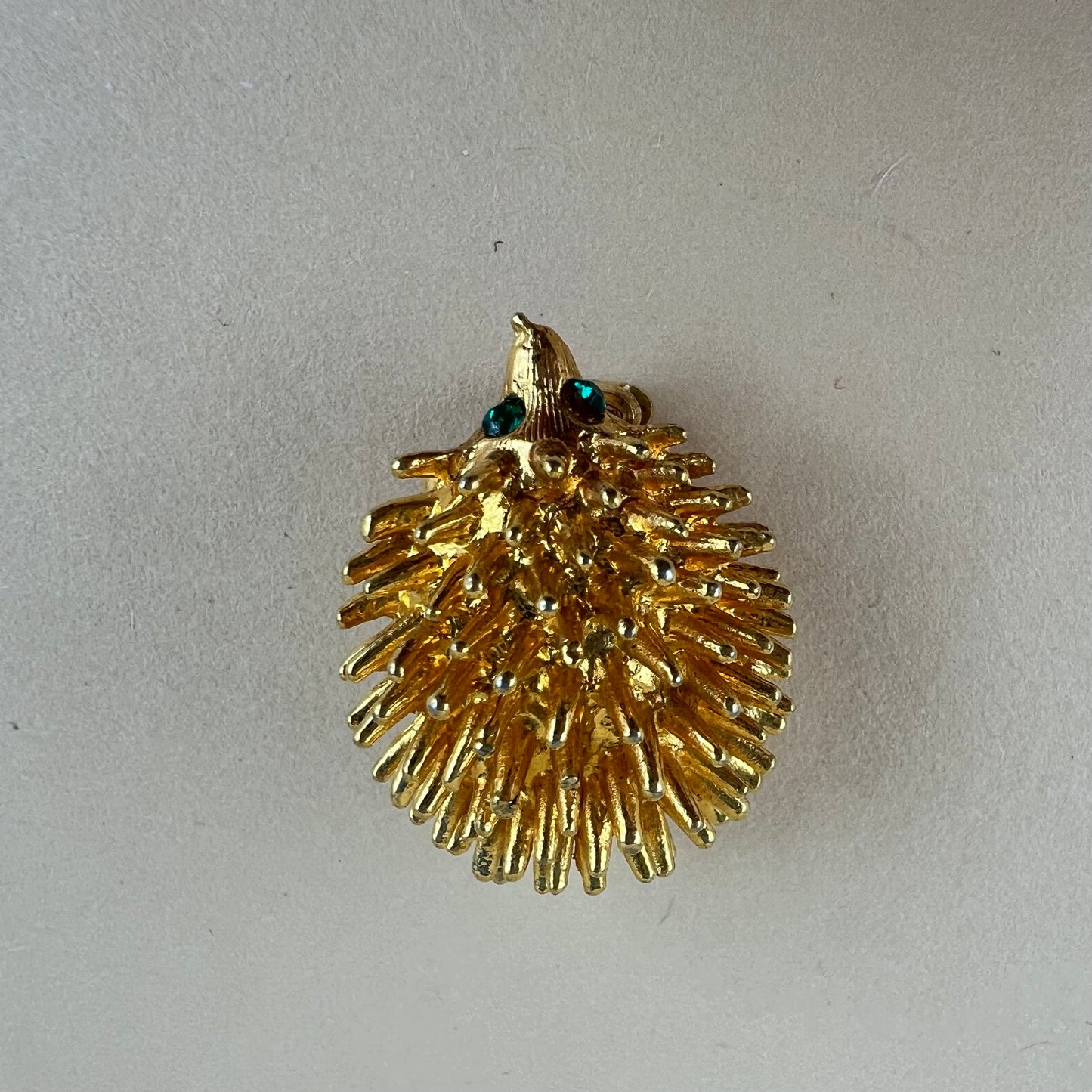 Vintage Brosche Igel