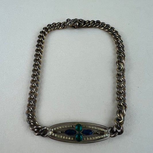 Antikes Armband um 1900 mit Steinbesatz