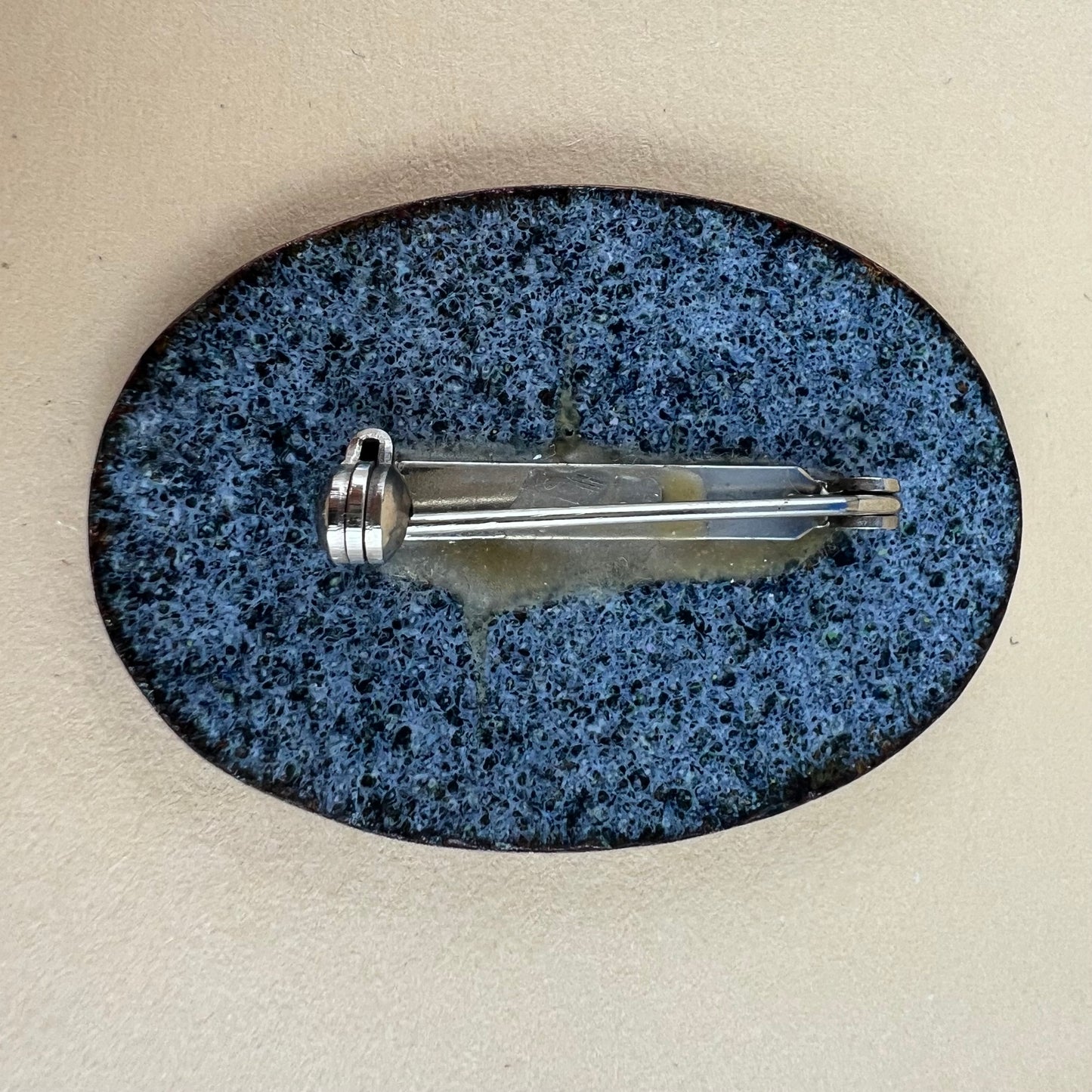 Brosche Emaille Vintage
