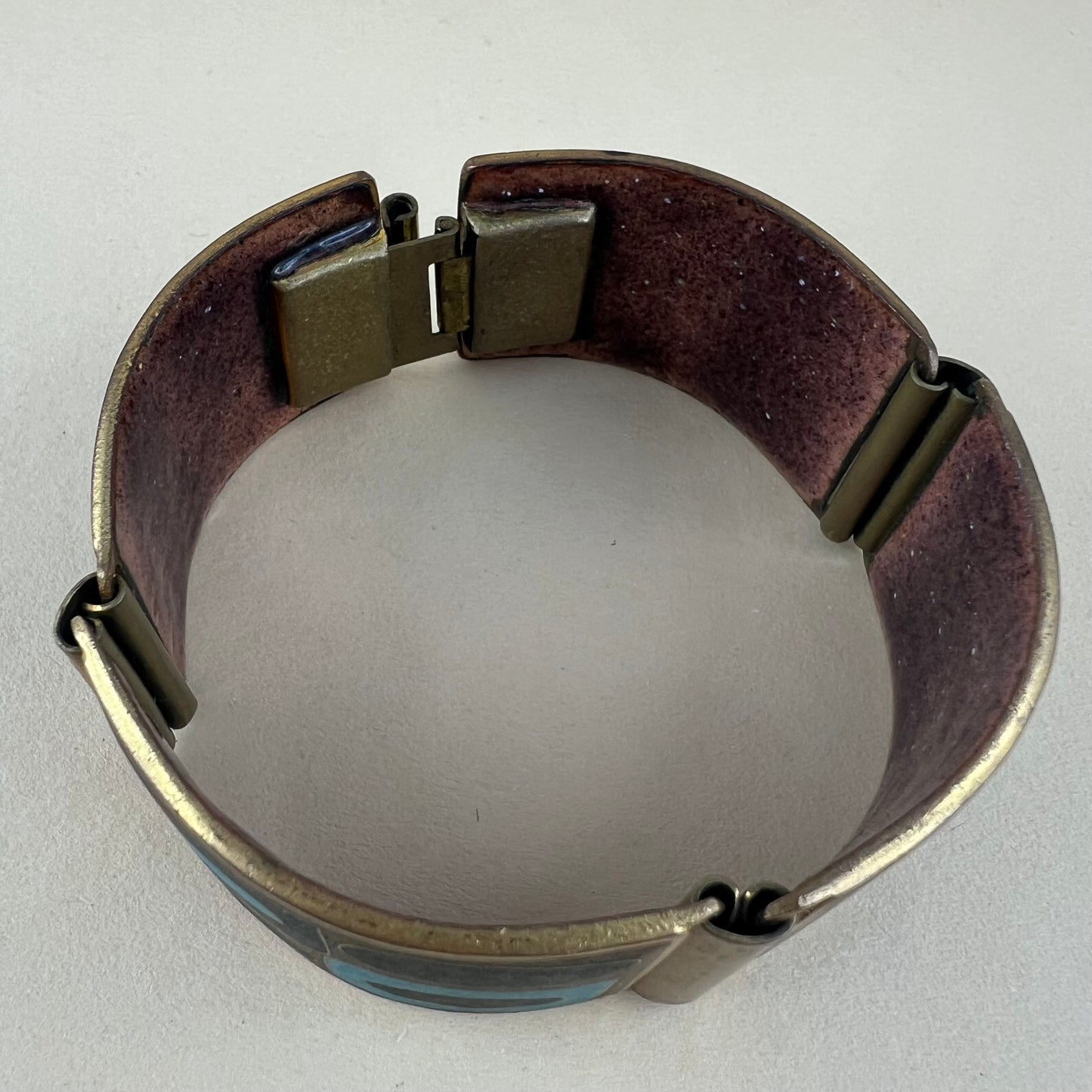 Perli Armband Emaille Vintage